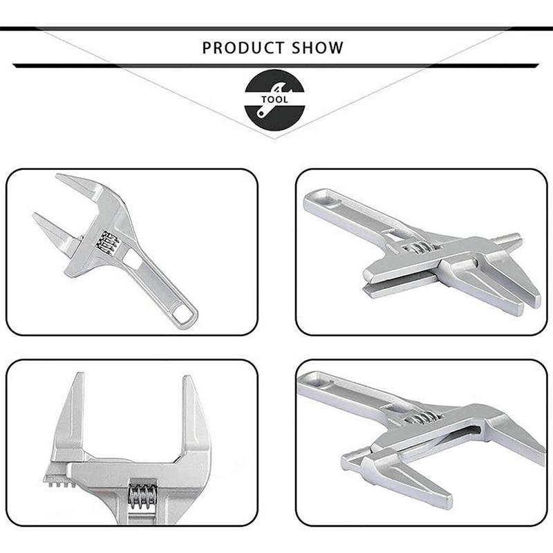 Open-End Wide Adjustable Wrench