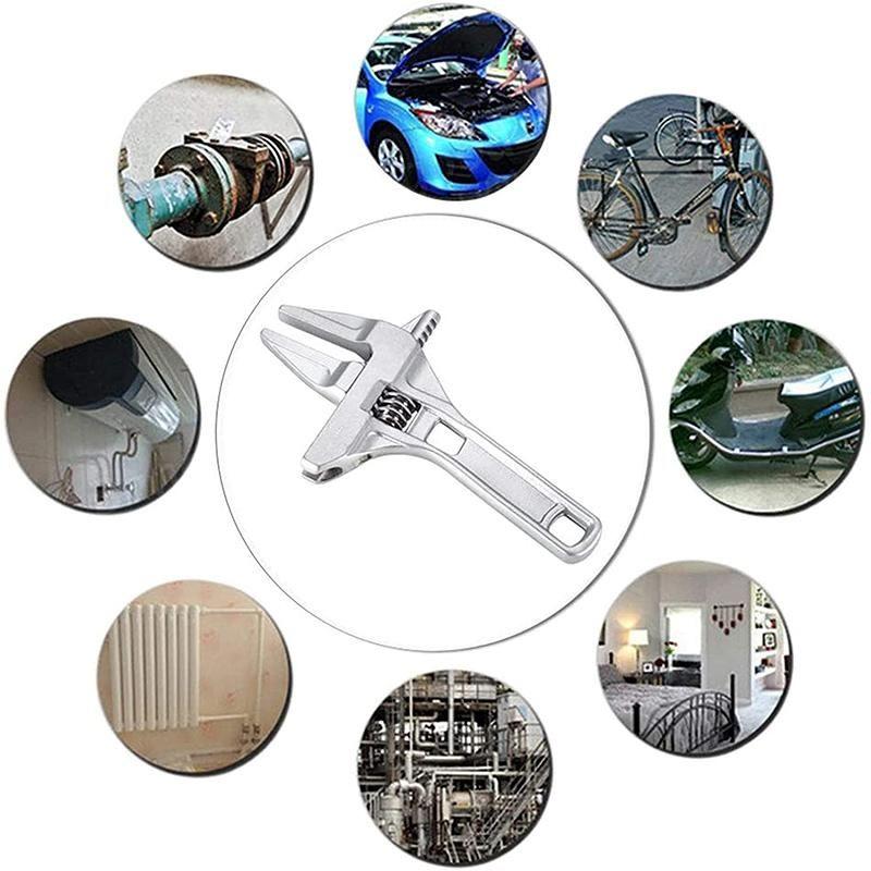 Open-End Wide Adjustable Wrench