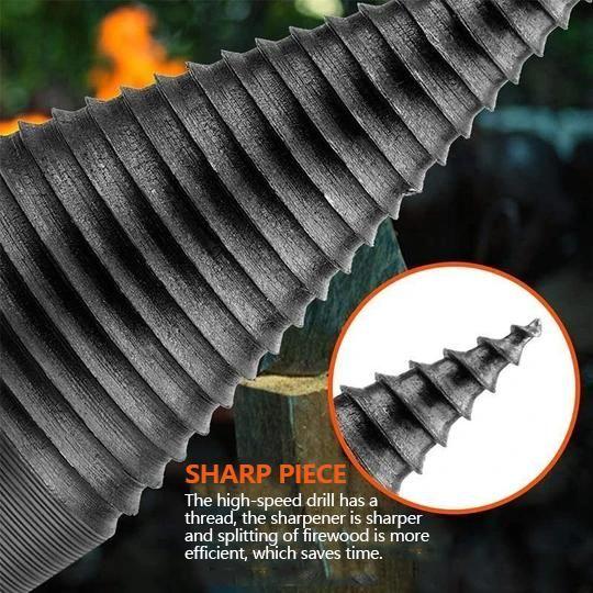 Firewood Drill Bit with Round Shank