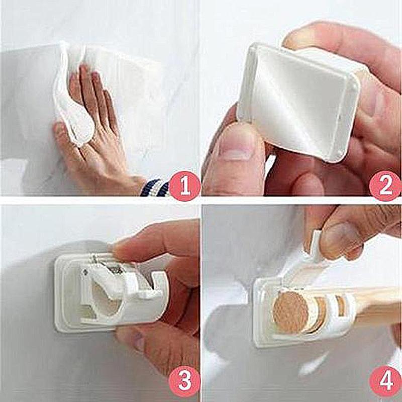 Nailless Adjustable Pole Bracket Mounts