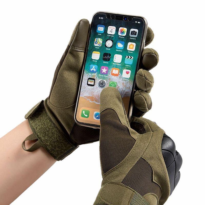 Tactical touchscreen gloves