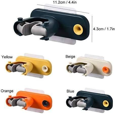 2 In 1 multifunctional broom holder