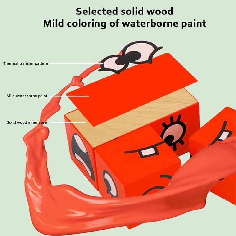 Puzzle Building Cubes