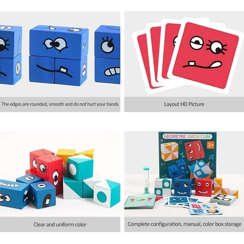Puzzle Building Cubes