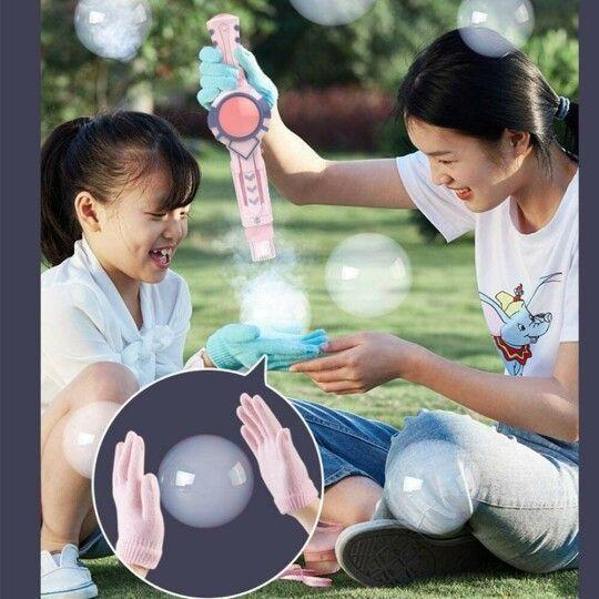 Elastic Smog Bubble Machine
