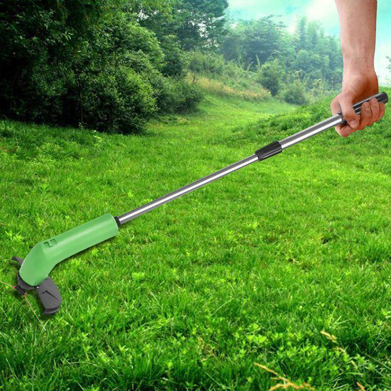 Hand held mini lawnmower