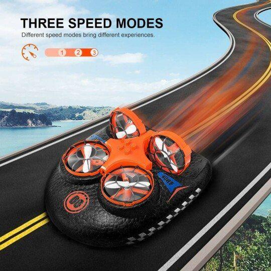 Water, land and air three-in-one drone flying toy