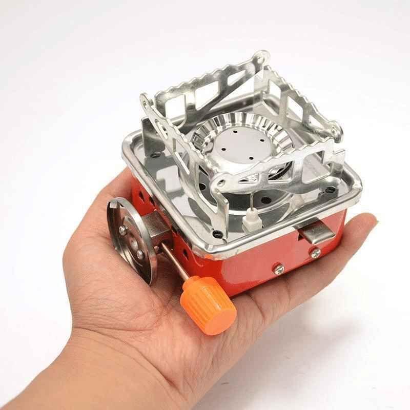 Windproof foldable stove burner