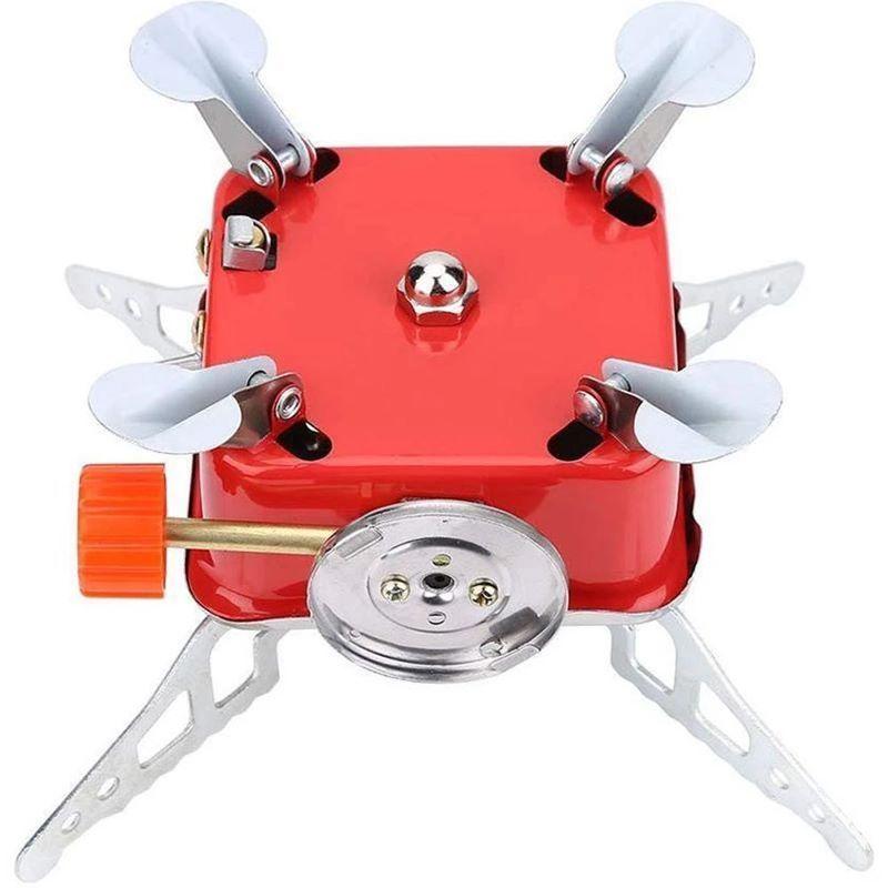 Windproof foldable stove burner