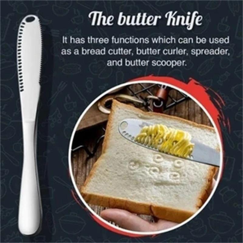 3 in 1 Kitchen Stainless Steel Butter Spreader