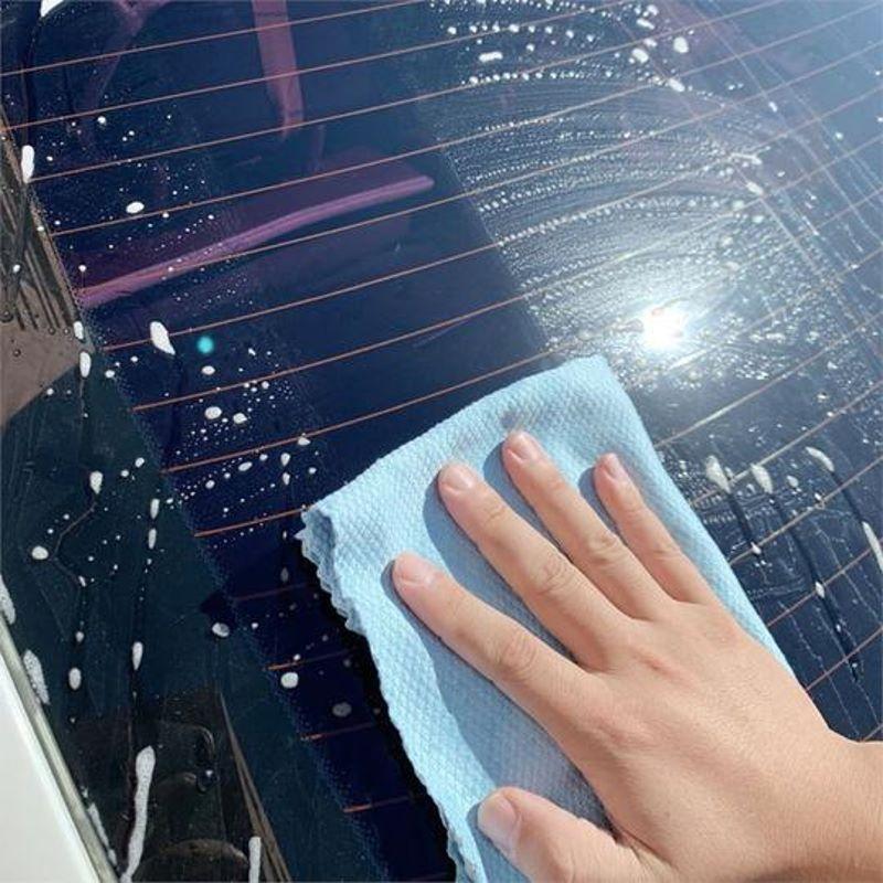 Fish Scale Microfiber Polishing Cleaning Cloth 5 Pcs