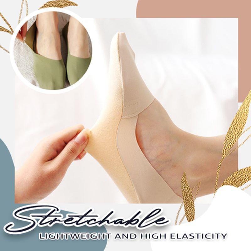 Free Cut Non Slip Ice Silk Socks
