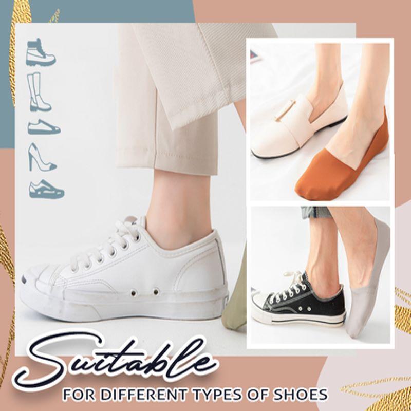 Free Cut Non Slip Ice Silk Socks