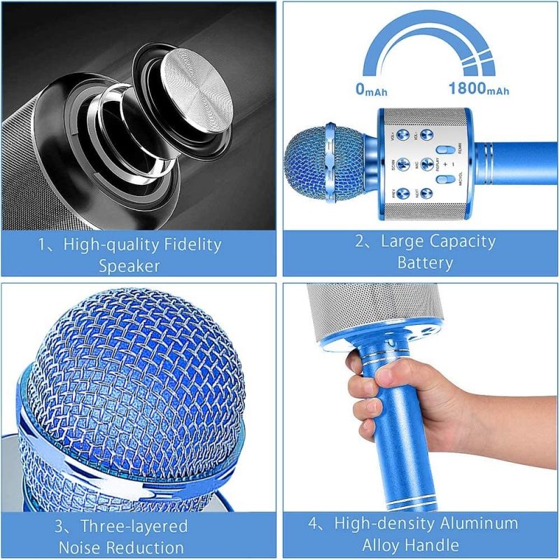 WIRELESS BLUETOOTH KARAOKE MICROPHONE