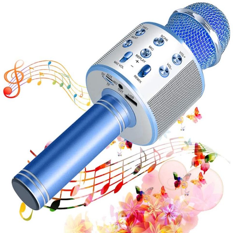 WIRELESS BLUETOOTH KARAOKE MICROPHONE
