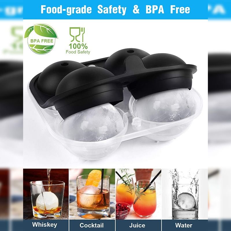 Spherical ice mould