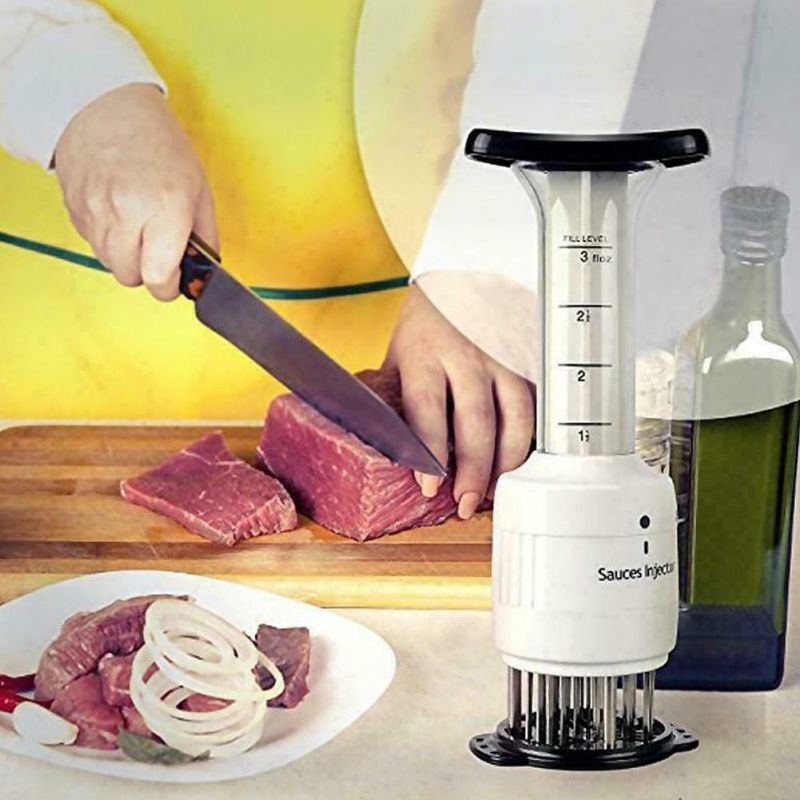 Meat Tenderizer Tool with Stainless Steel Needles