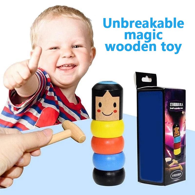 Unbreakable magic wooden toy