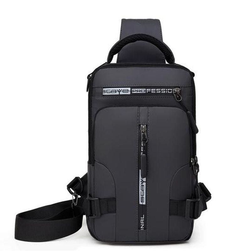 Shoulder bag with USB charger