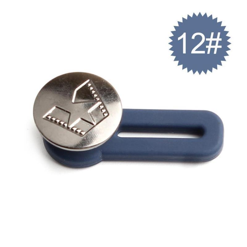 Jeans Retractable Buttons Extension Buckle (5PCS)