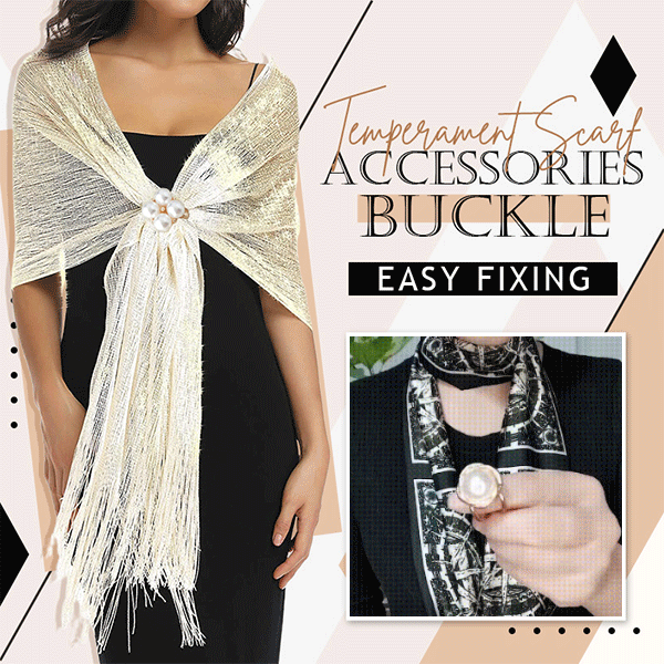 Temperament Scarf Accessories Buckle