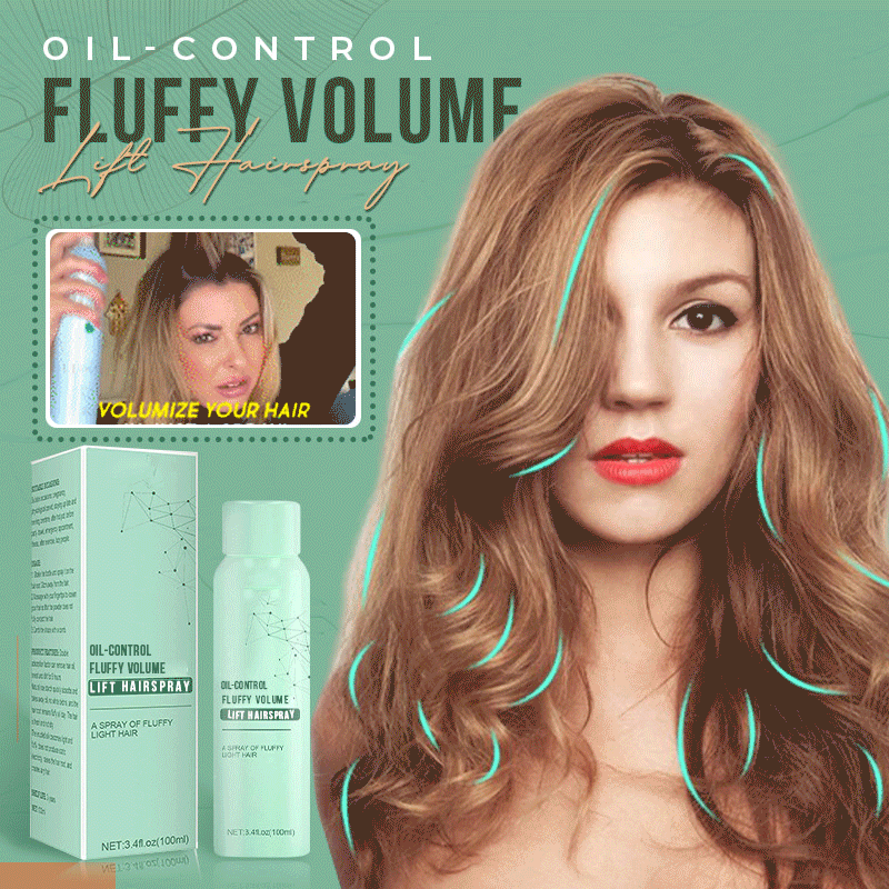 OIL-CONTROL FLUFFY VOLUME LIFT HAIRSPRAY