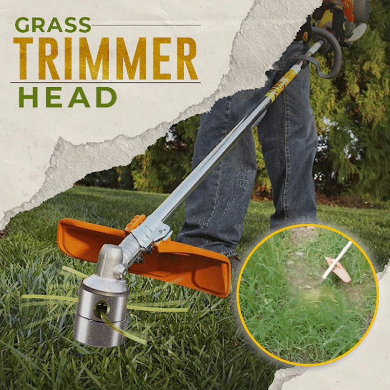 Grass trimmer head aluminum