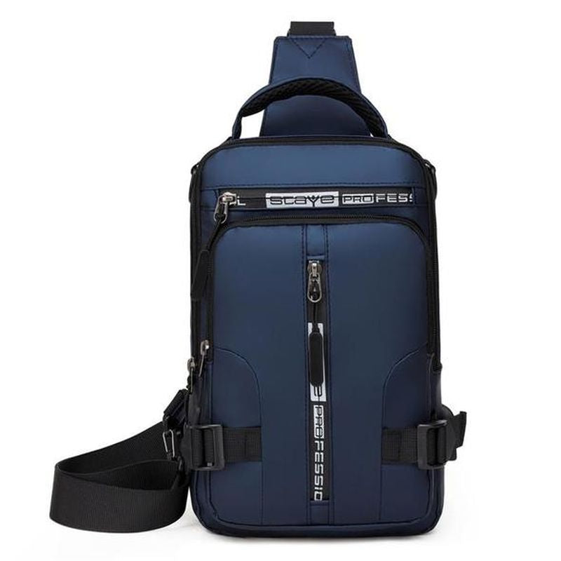 Shoulder bag with USB charger