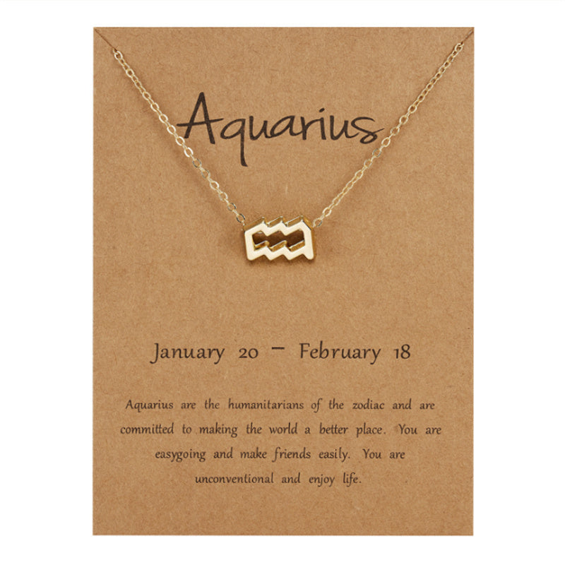 12 Constellation Necklace