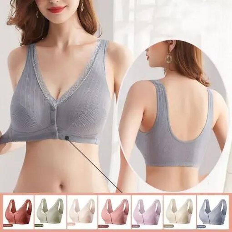 Plus Size Comfortable Cotton Bra