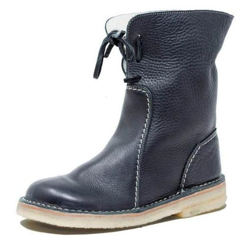 Boots with waterproof fleece lining