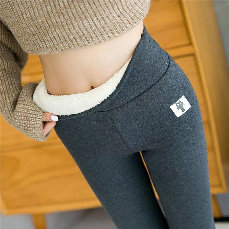Super Thick Imitation Cashmere Wool Leggings