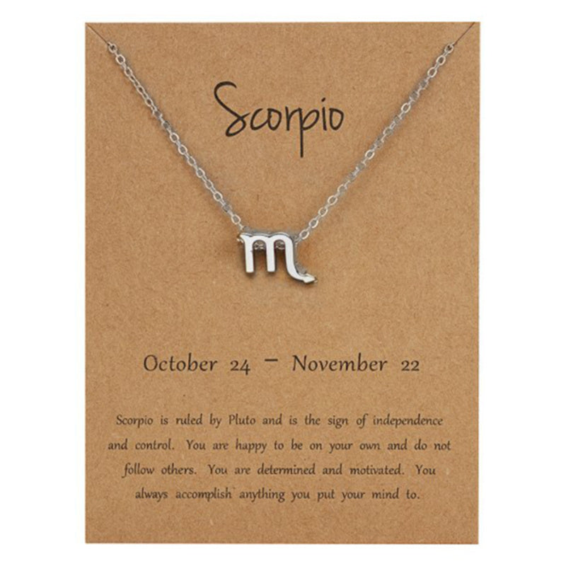 12 Constellation Necklace