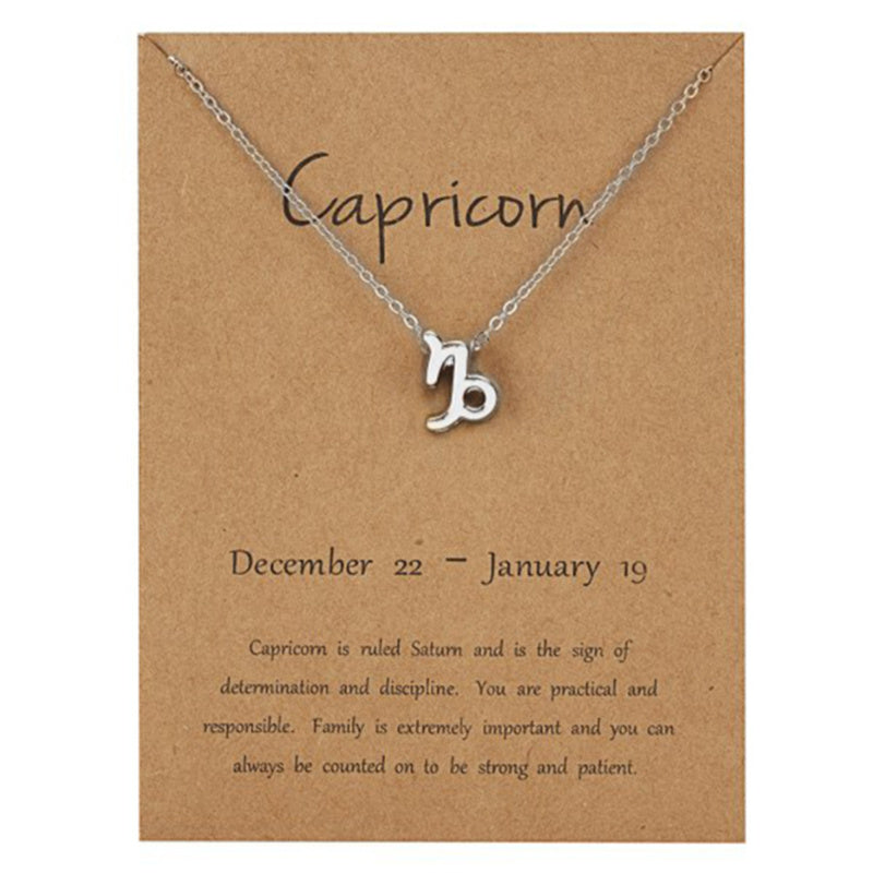 12 Constellation Necklace