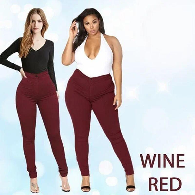 STRETCH SLIMMING BUTT LIFT PLUS-SIZE JEANS