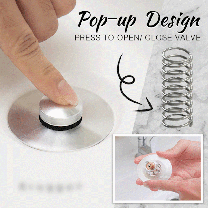 Pop up waste fitting for sink drain fitting