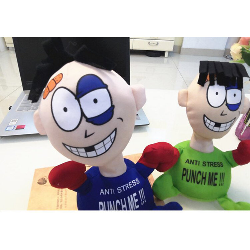 FUNNY PUNCH ME SCREAMING DOLL
