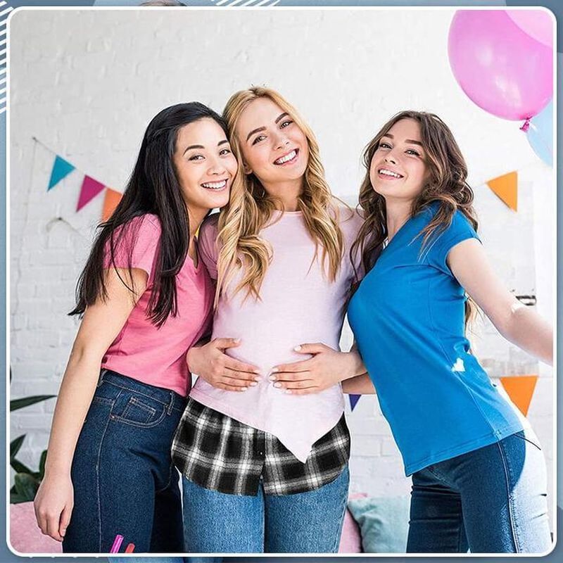 Layered Fake Top Skirt