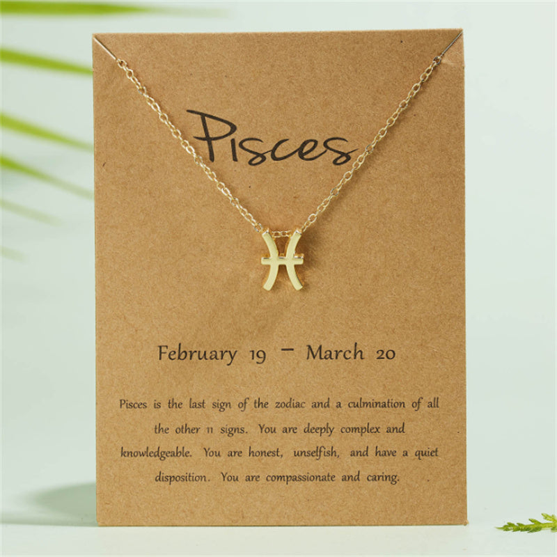 12 Constellation Necklace