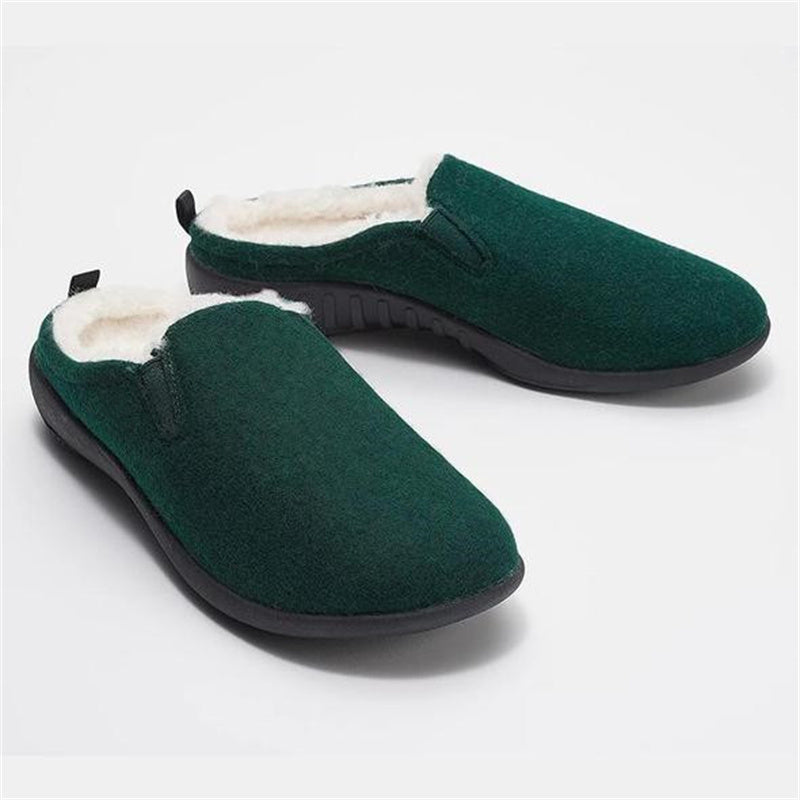 WINTER WOMEN'S PLUS SIZE VELVET COTTON SLIPPERS