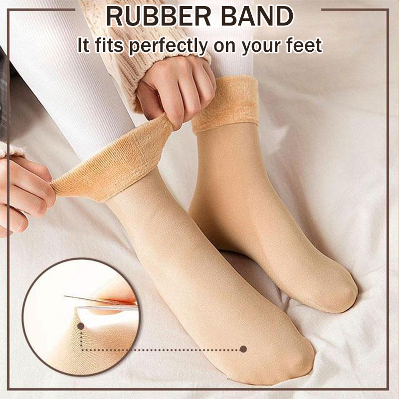 Super warm fluffy snow socks (3 pairs)