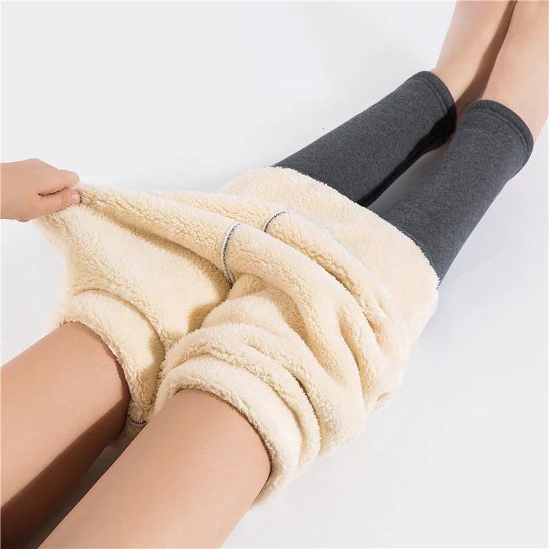 Super Thick Imitation Cashmere Wool Leggings