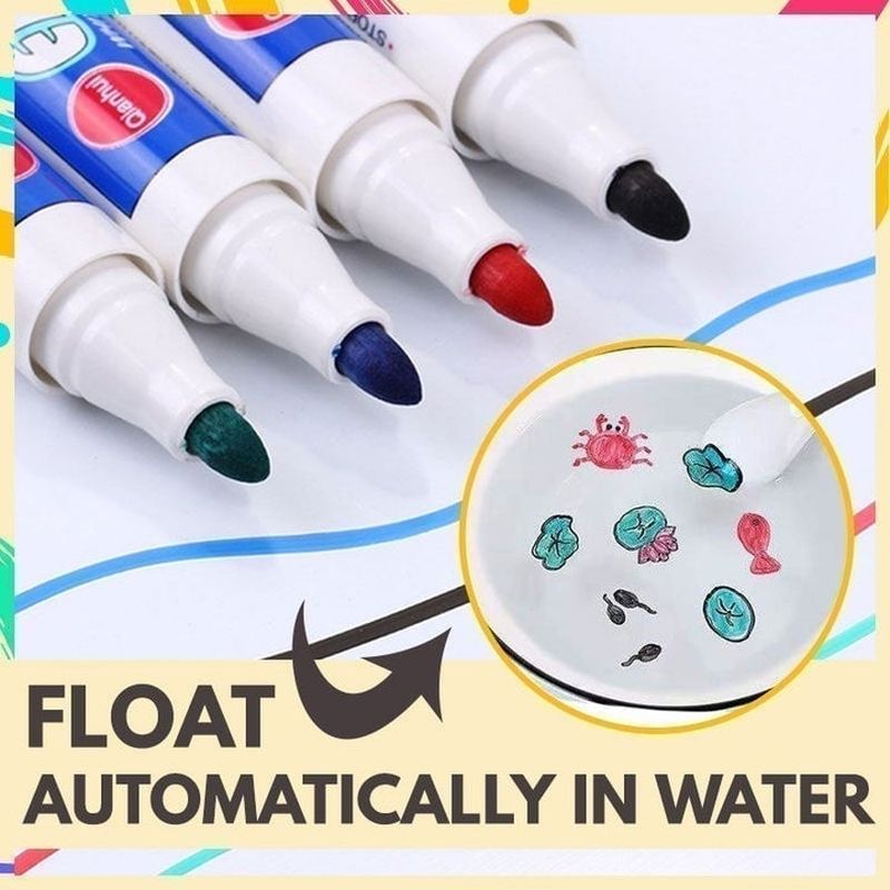 Magic water painting