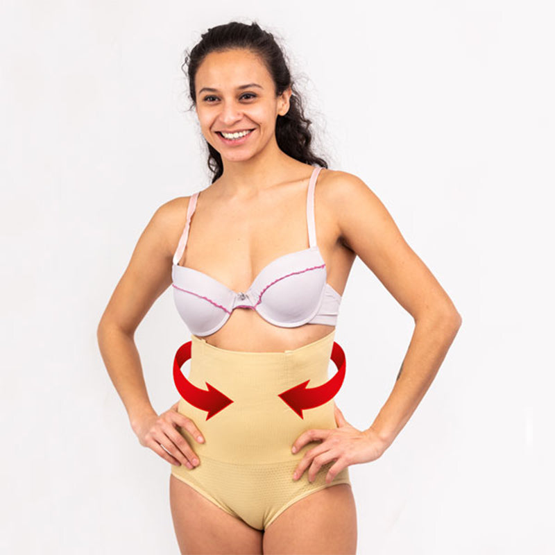 Ladies' postpartum belly pants