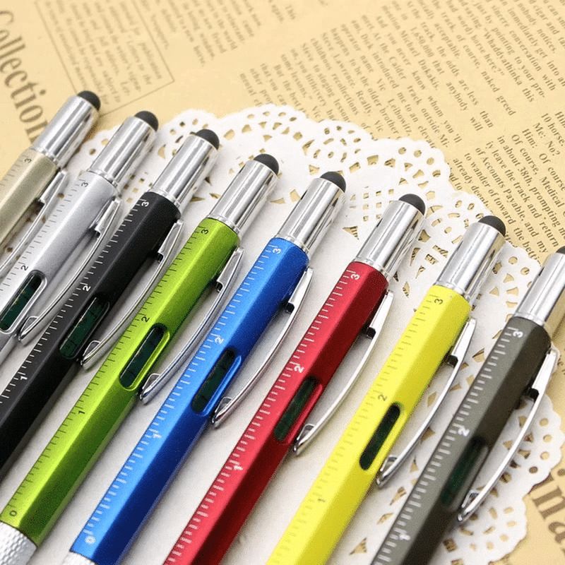 6 in 1 Multi-functional Stylus Pen