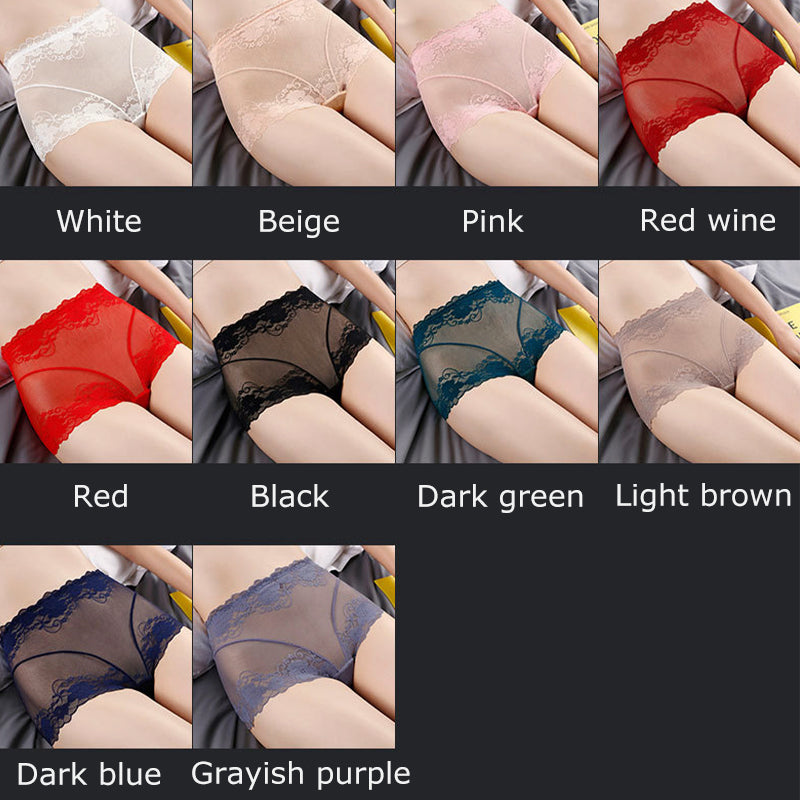 Slim high-waisted sexy lace panties for woman (1PC/3 PCS)