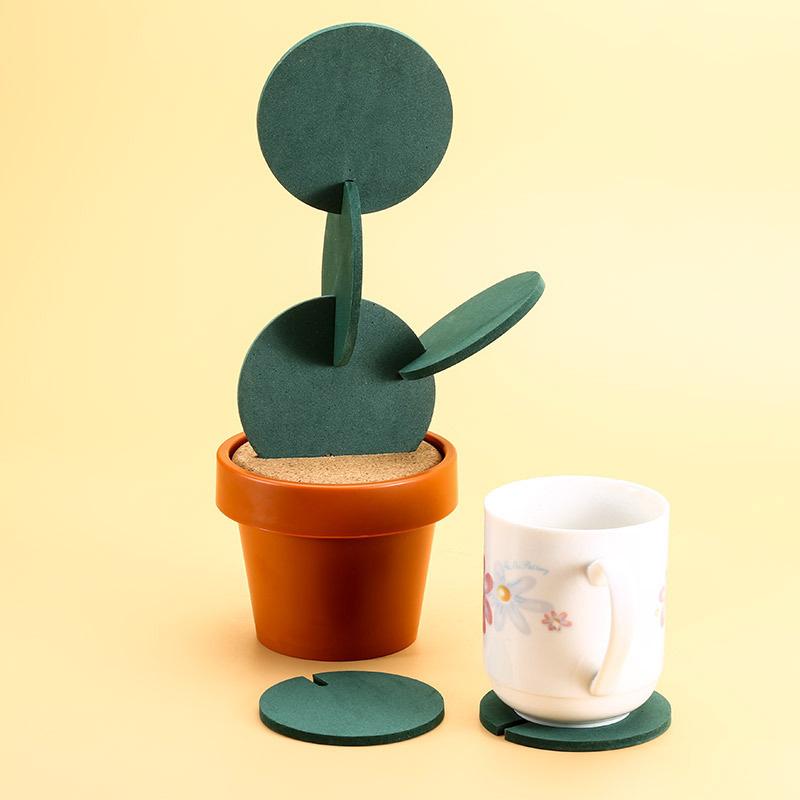 Creative Cactus Non-Slip Coaster
