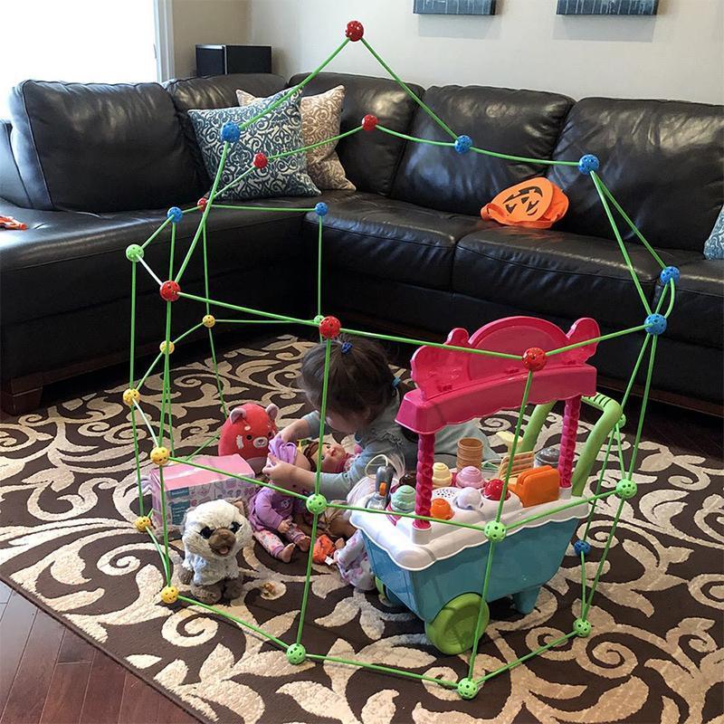 Kids Construction Fortress Building Kit