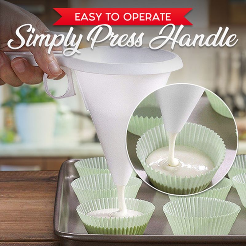 Handheld Portion Cup Cake Dispenser 2pcs ( buy one, get one for free)
