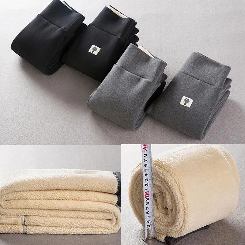 Super Thick Imitation Cashmere Wool Leggings